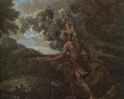 尼古拉斯普桑 - Blind Orion Searching for the Rising Sun